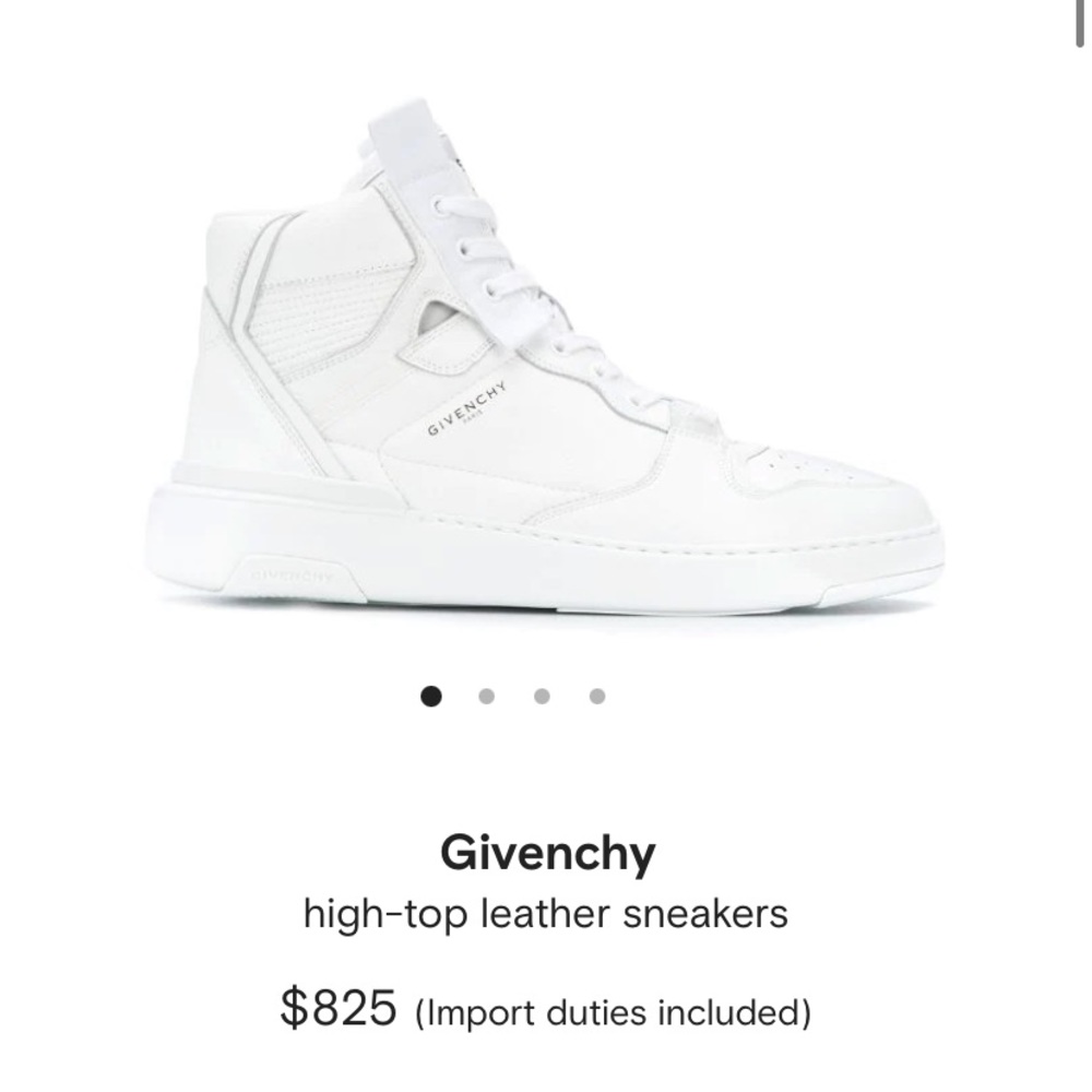 Givenchy Wing High Tops